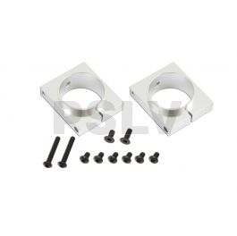  217049 CNC Tail Boom Clamp (silver anodized)     